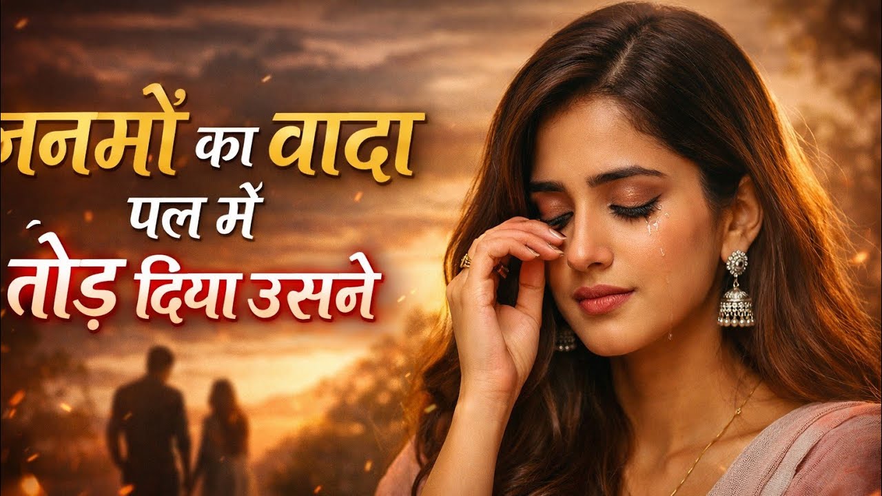  जन्मों का वादा पल में तोड़ दिया उसने||love AI Song|| MaHFooJ DiL AI Song 