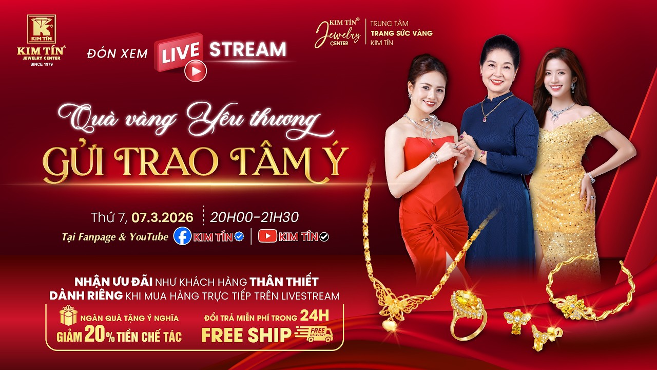 [🔴 LIVESTREAM SỐ 1411 ] QUÀ VÀNG YÊU THƯƠNG – GỬI TRAO TÂM Ý 📣📣📣