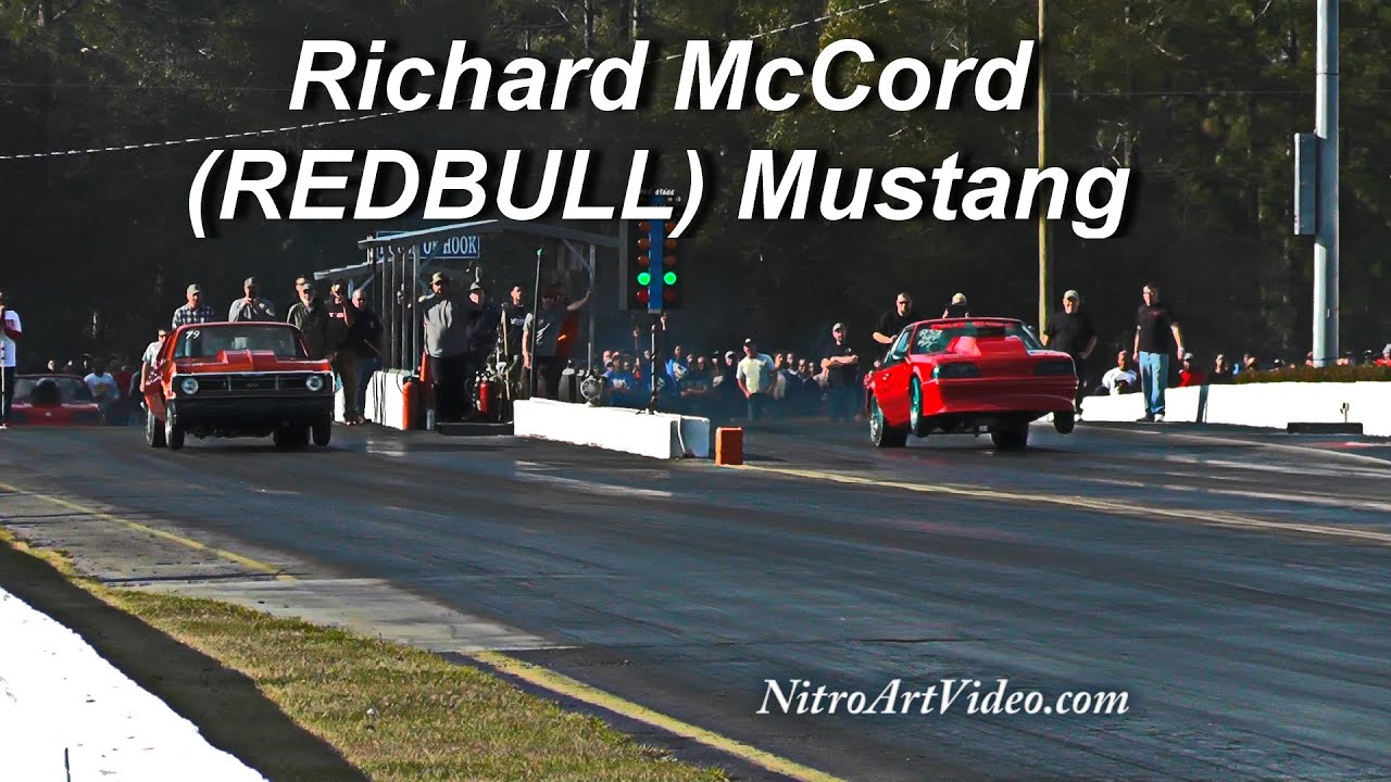 Richard McCord REDBULL Mustang Mike (Hit Man) Hill  Race March 5 2016