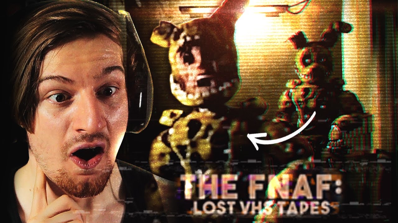 THE CRAZIEST VHS TAPES YET. (Reacting to FNAF VHS Tapes)