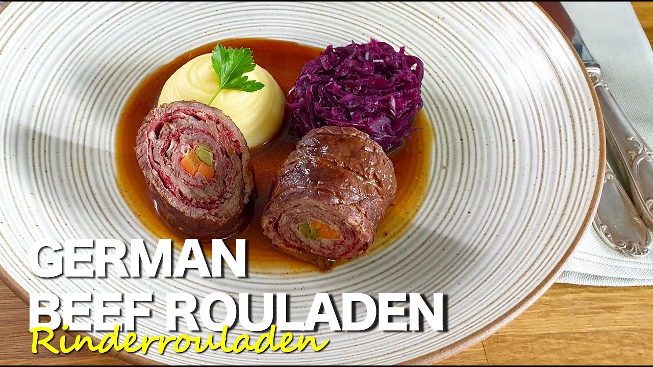 German Beef Rouladen - Rinderrouladen