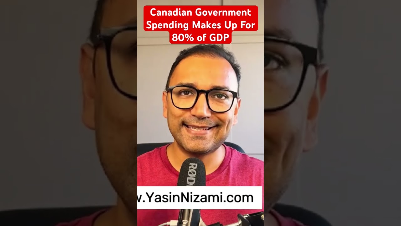 Canadian Government Spending Makes Up For 80% of GDP
