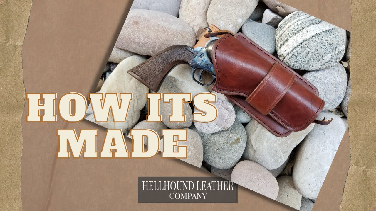 How To Craft the Working Man's Holster | Leather Craft Walkthrough | 1873 Cattleman