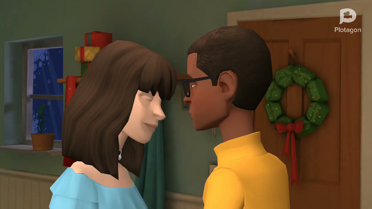 Sarah Beth Steagall gives Tucker Foley a hug