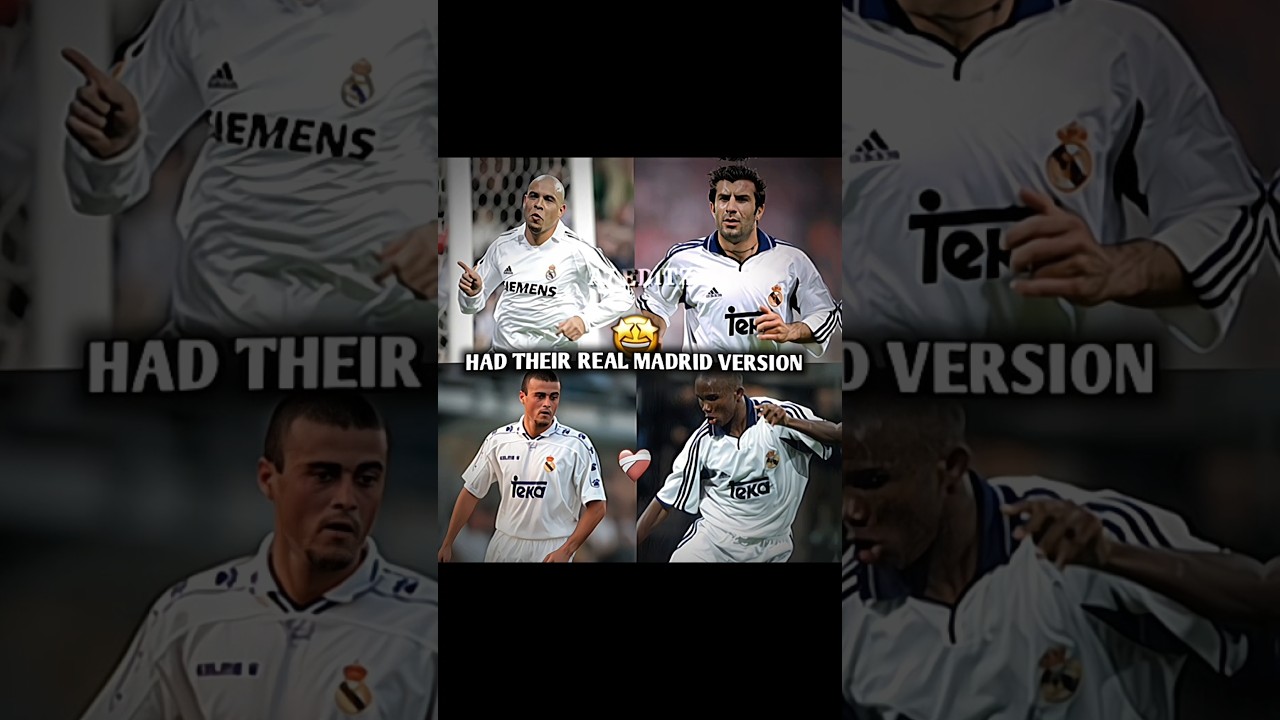 Real Madrid and Barcelona Legends 🤩 #shortsvideo #viral #funny #trending