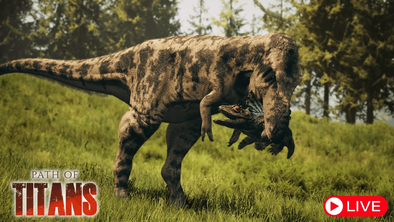 🔴LIVE!🔴 Trying out different Dinosaurs tonight! #PathofTitans #PoT