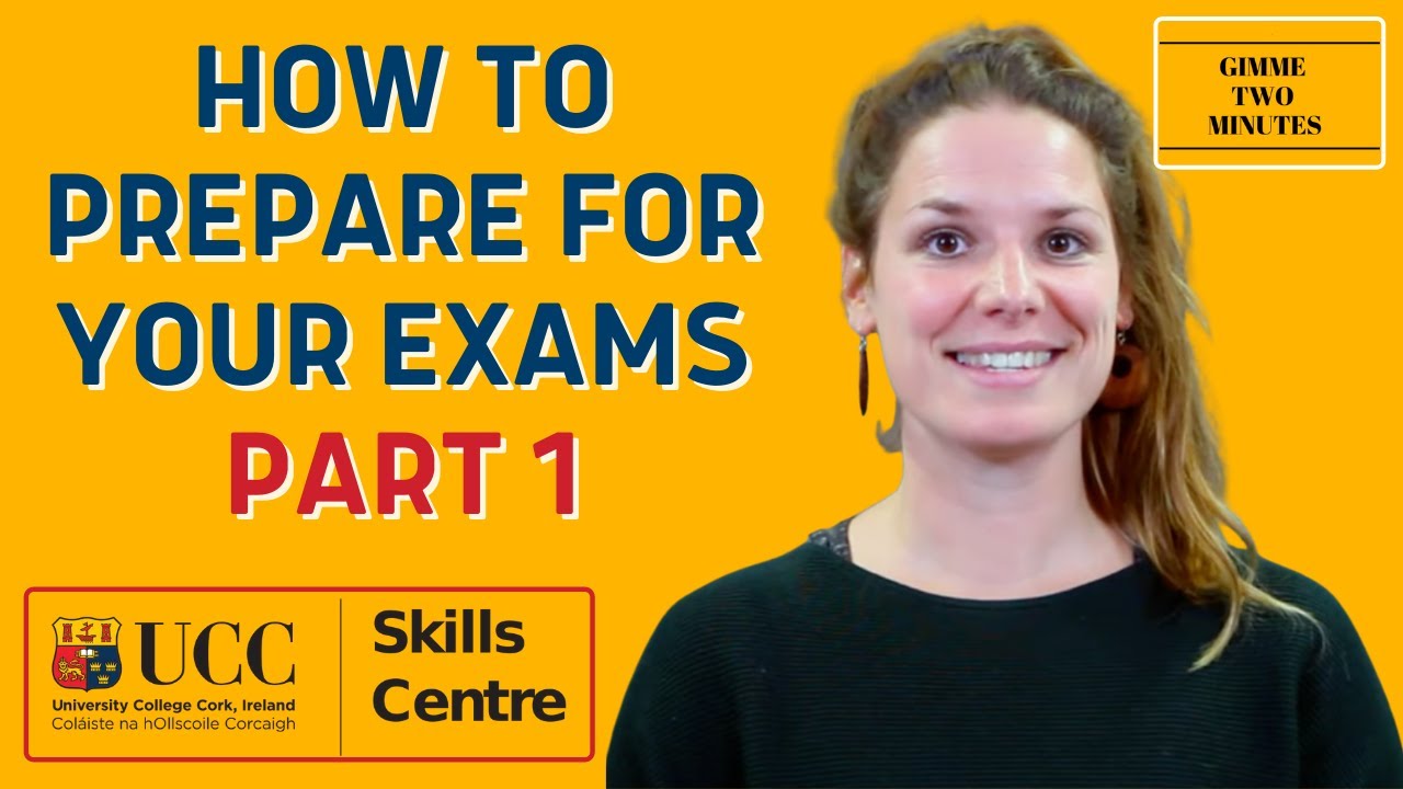 How to prepare for your exams (Part 1/2) | GIMME TWO MINUTES