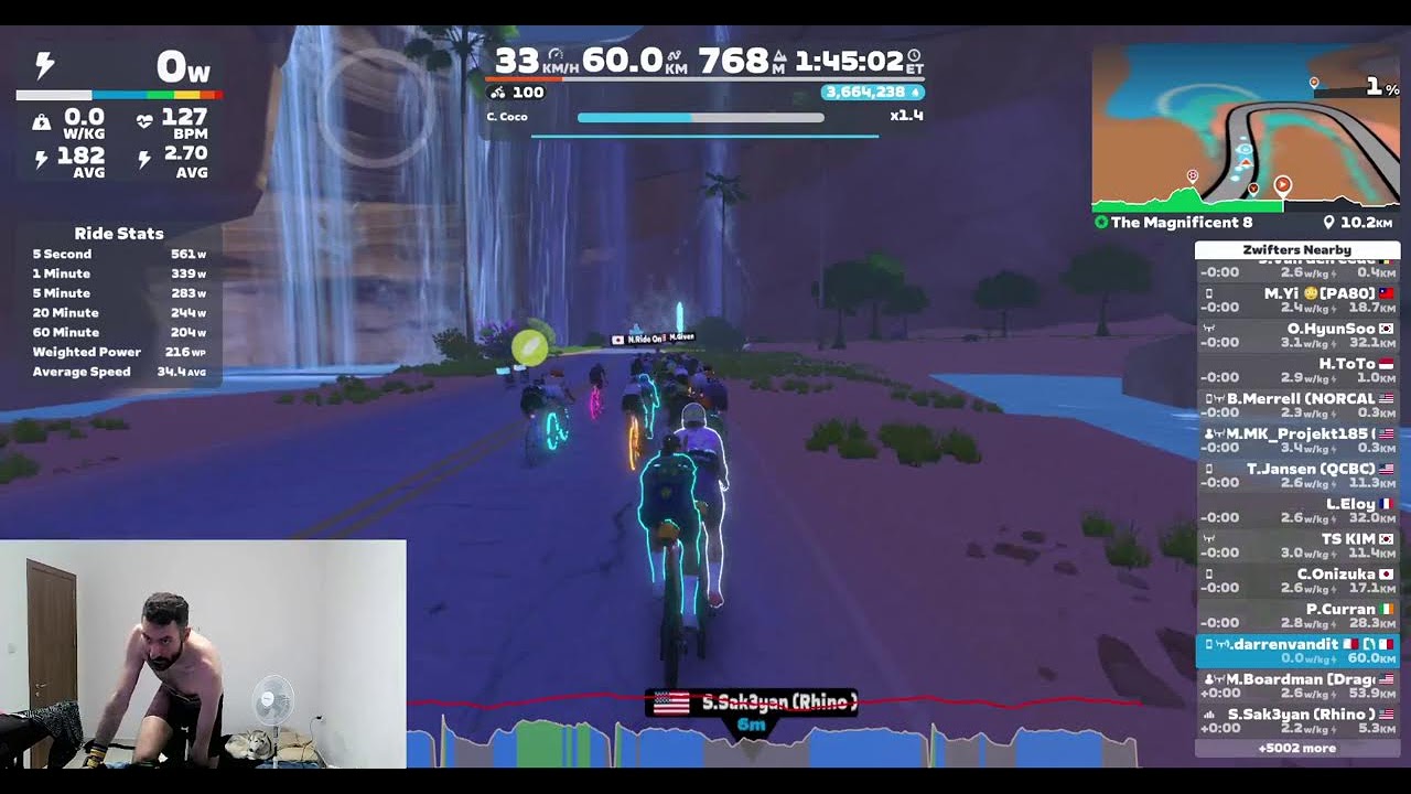 Tour de @Zwift - Stage 5: Glyph Heights - Watopia