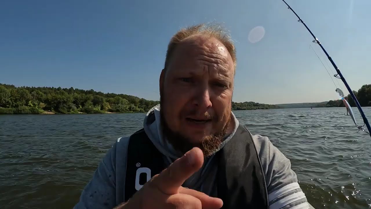 Троллинг который поймал всех! Щука, Судак и Окунь - воблер просто пушка!