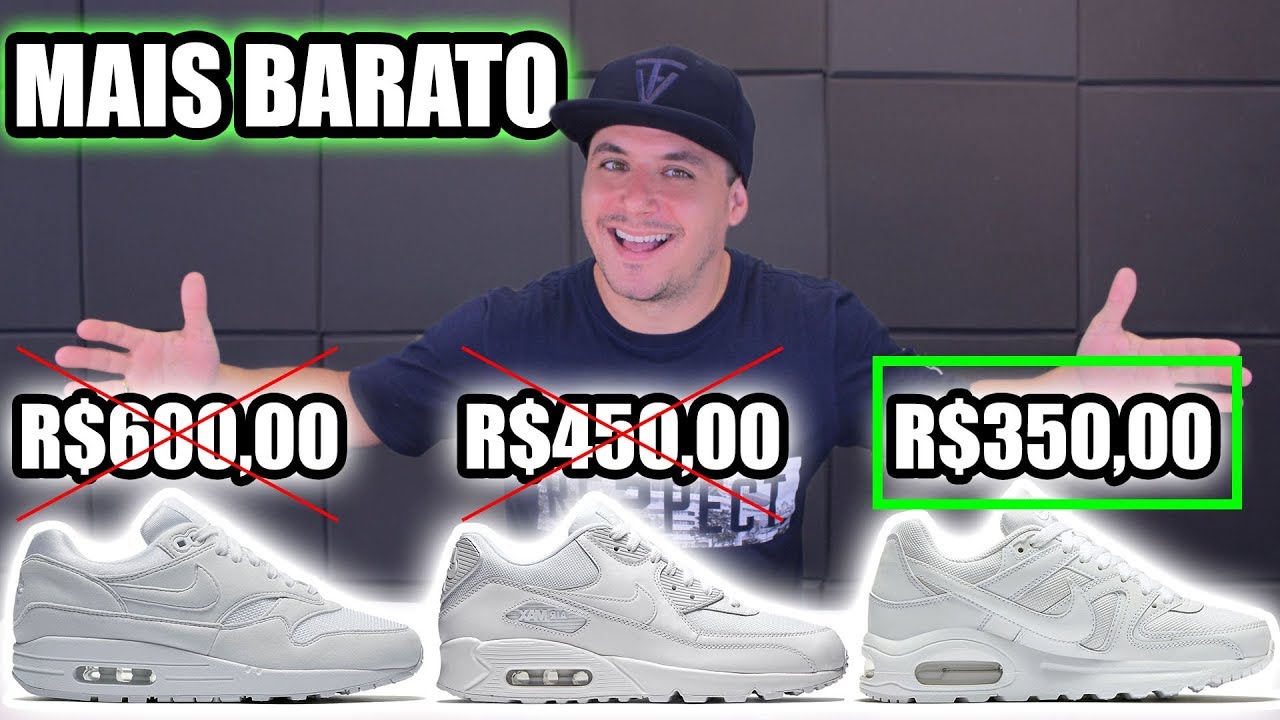 Air Max 90, Yeezy 700, Balenciaga | Parecido mais barato #5