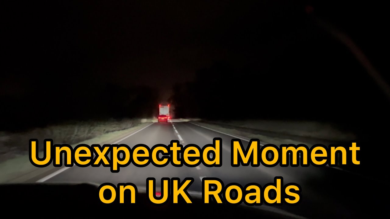 Close Call with Lorry | Jaguar POV | UK Roads