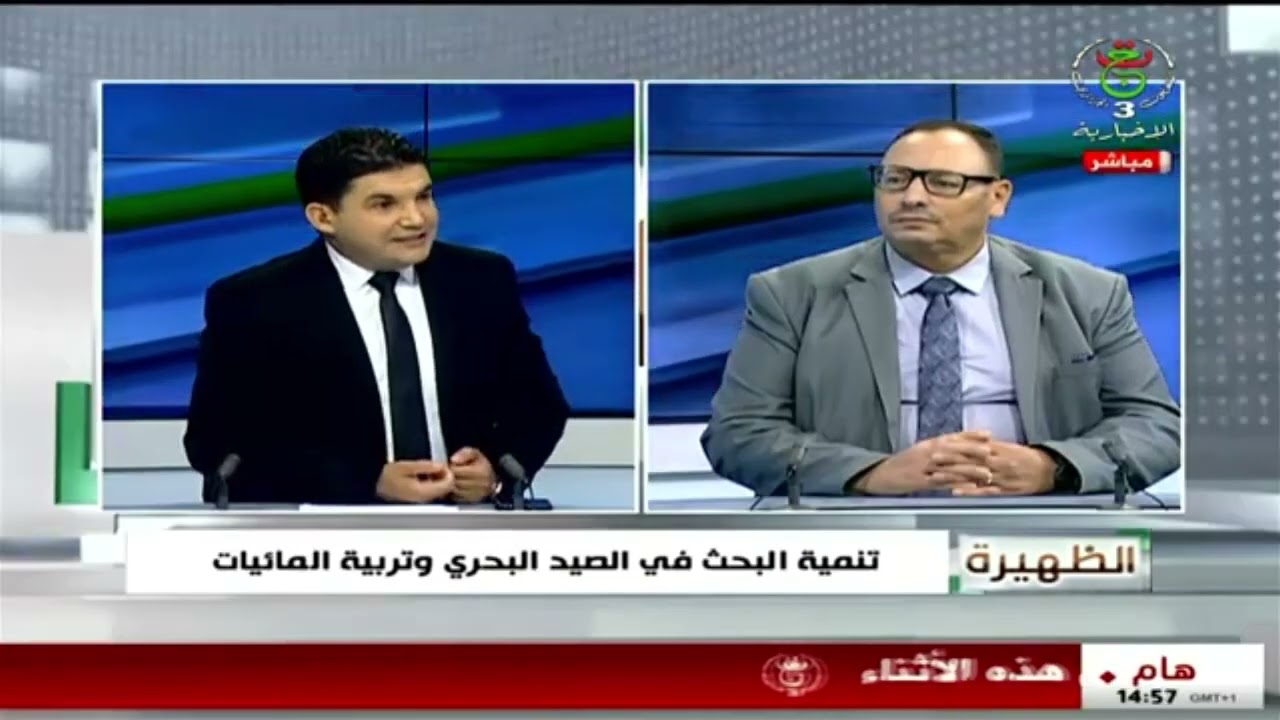 مشاركة الباحث رشيد عنان في  اخبار الظهيرة على القناة الاخبارية الثالثة للتلفزيون الوطني