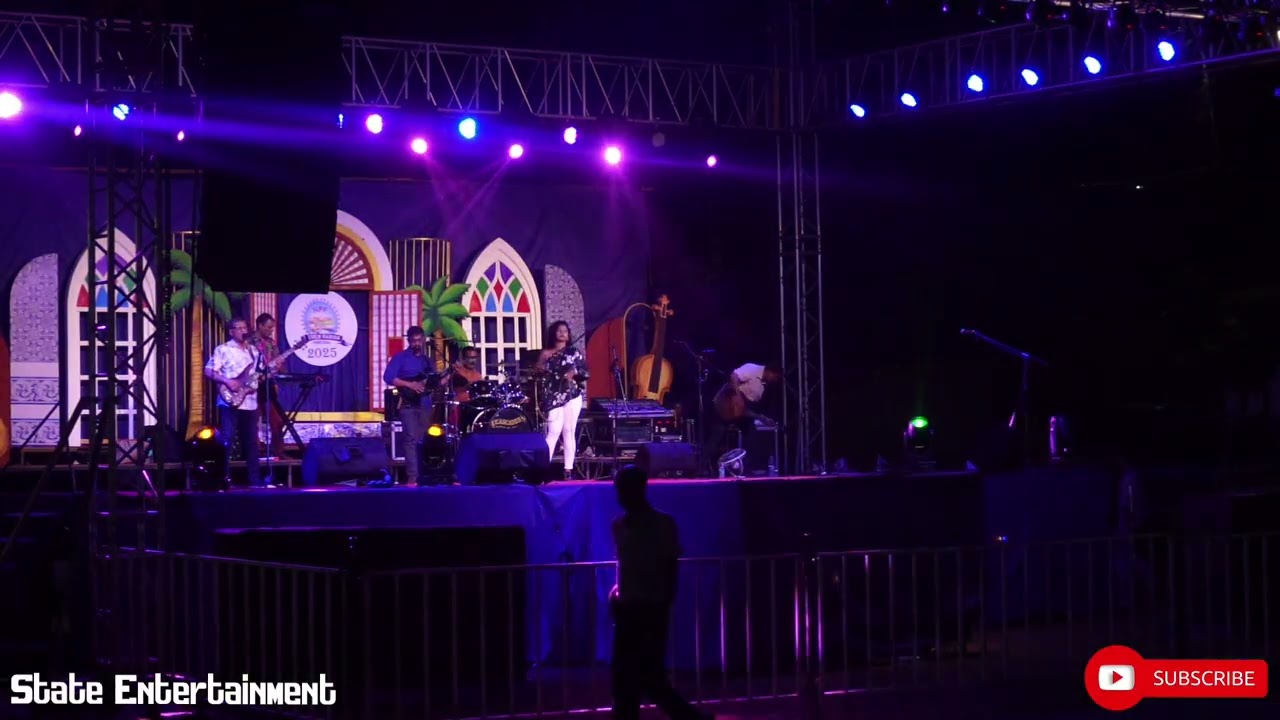 Cascades Band Goa Performing live at Nuvem Fete