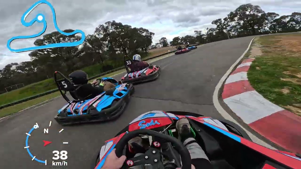 A1 supa karts bendigo supa Sunday challenge  Race 3 (final)