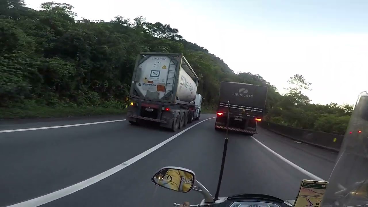INDO PARA SANTOS BURGMAN 125 , DE BURGMAN NA ANCHIETA