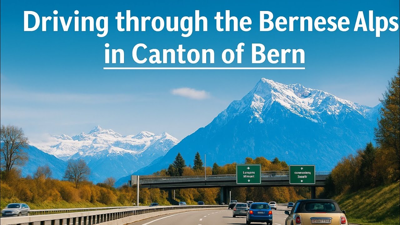 Scenic Alpine Drive through the Canton of Bern 🇨🇭From Bern to Interlaken 🇨🇭Switzerland 