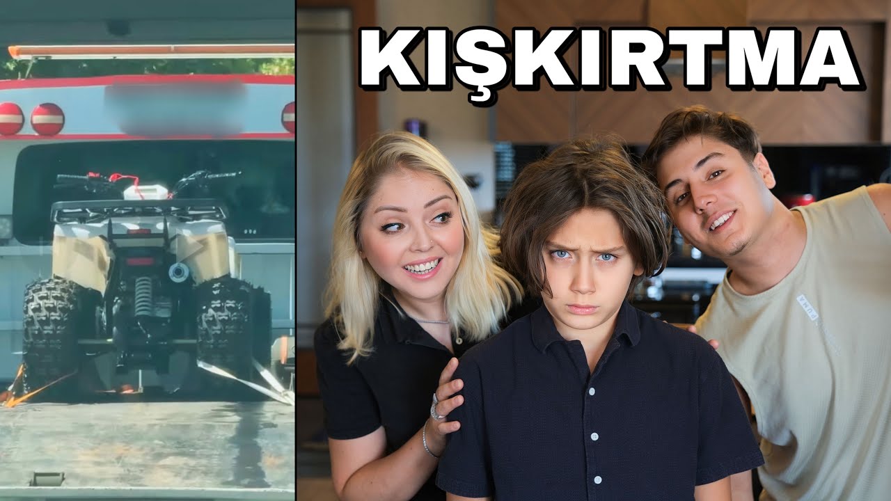 KUZEYE ATVNİ SATIYORUZ ŞAKASI !! SİNİRDEN AĞLADI