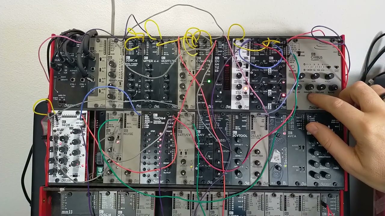 Jam with #AEModular #synthesizer #modular #synth #dawless gen6