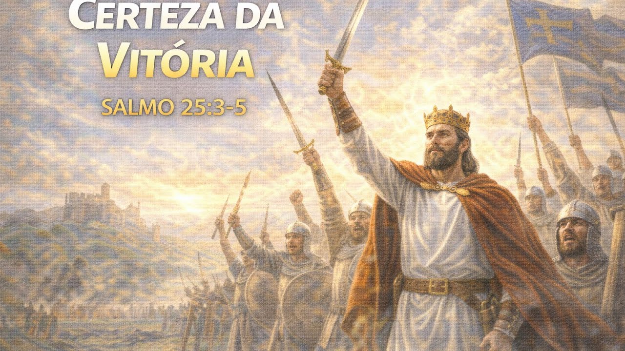 CANAL MEDITAÇÕES BÍBLICAS - CERTEZA DA VITÓRIA. SALMO 25:3-5.