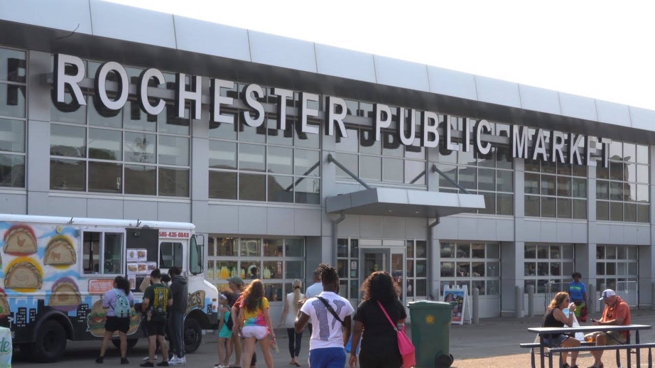Visiting the Famous Rochester Public Market & Food Truck Rodeo
