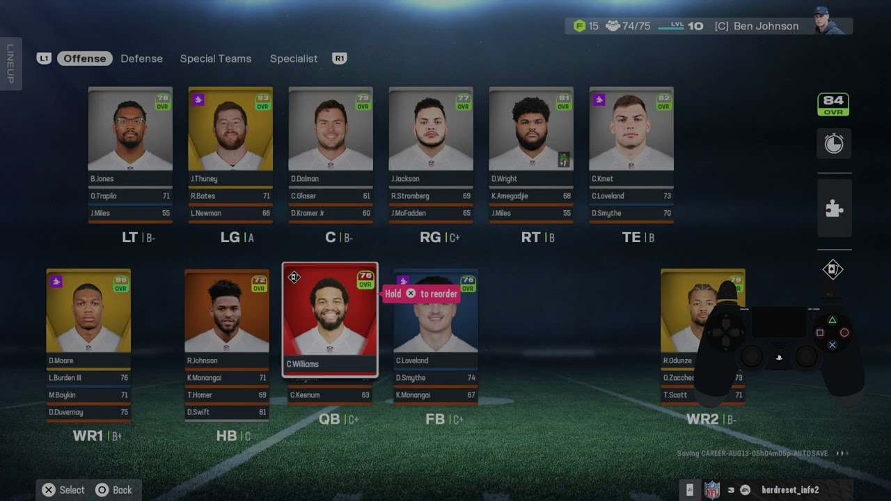 EA SPORTS Madden NFL 26 &ndash; How to Add Player to Trade Block