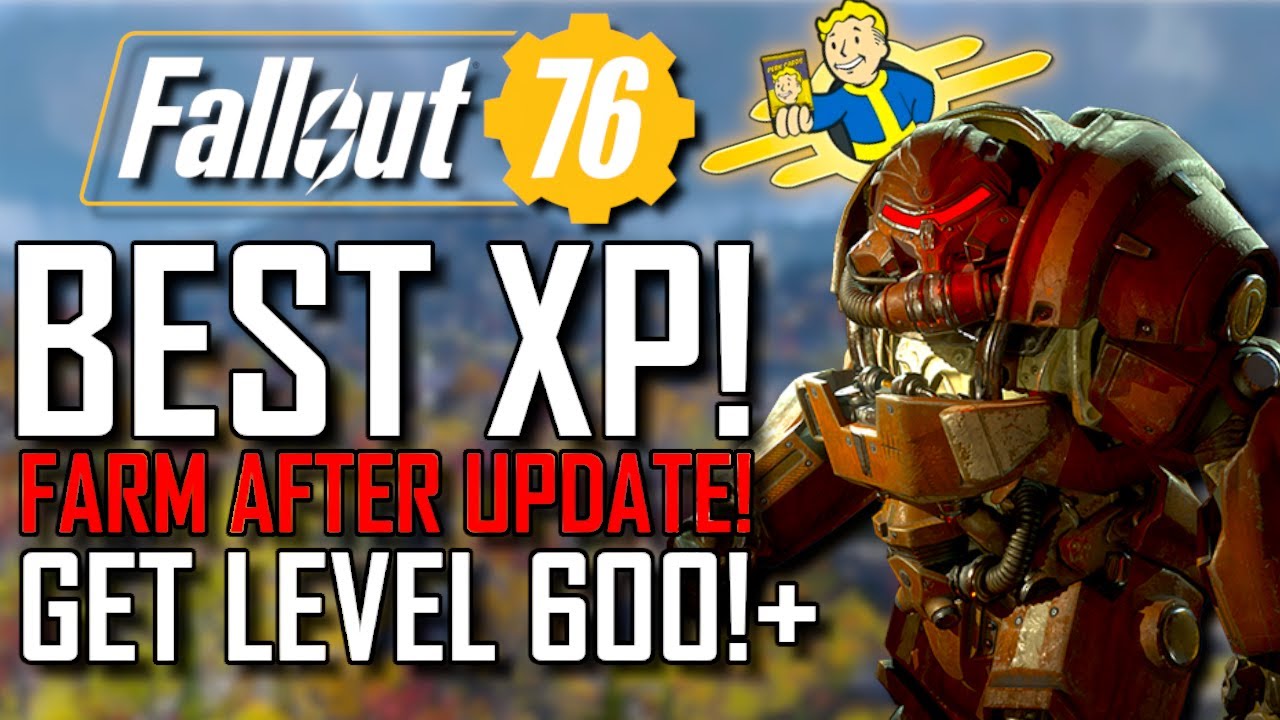 Fallout 76 | Лучший способ прокачки опыта после обновления! | Достигните 600-го уровня!+ | Самый ...