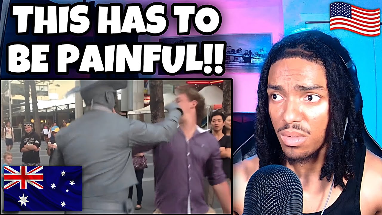 AMERICAN REACTS to Aussies being IDIOTS | Fails 2022
