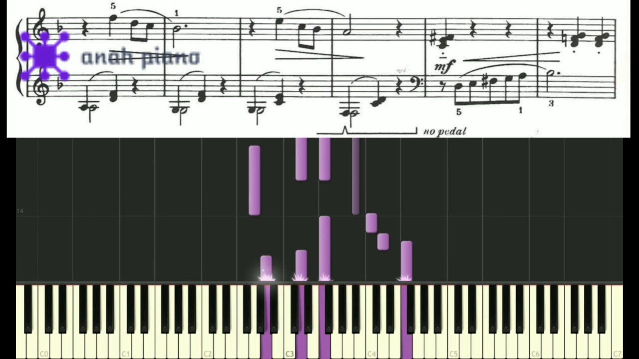 #Pianotutorial.   Holiday in Paris.      W.Gillock