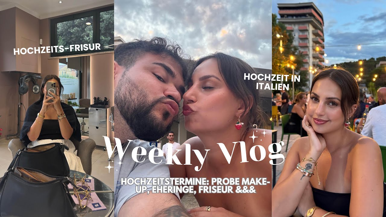 Hochzeitstermine in Italien: Probe-Make-up, Eheringe && 💍✨ Tipps f&uuml;r eure Planung ✍🏽 | LAURA SIEBERT