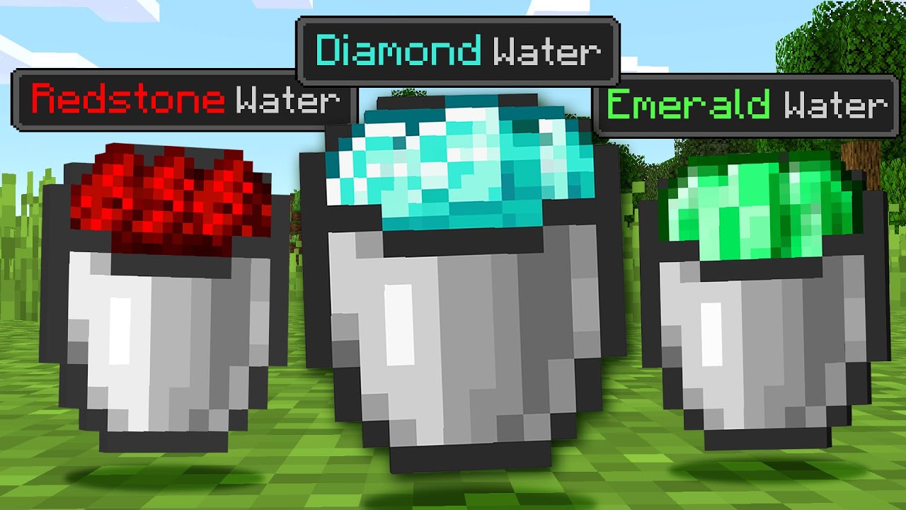 Paso Minecraft pero Hay L&iacute;quidos Personalizados OP