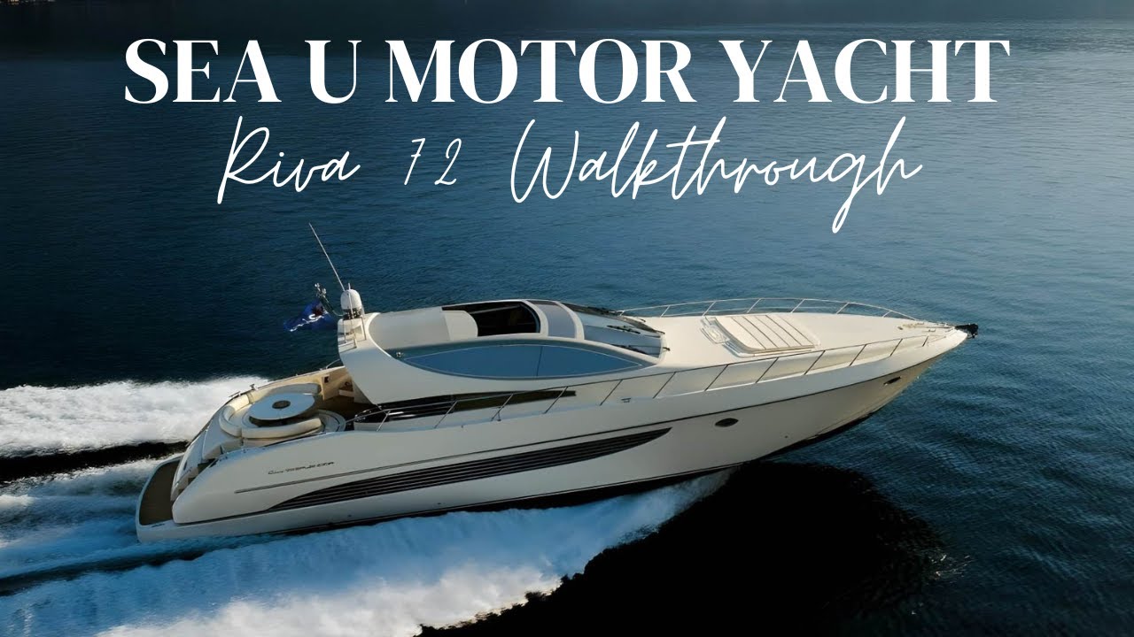 SEA U | 🛥 Greece Luxury MOTOR YACHT Charter