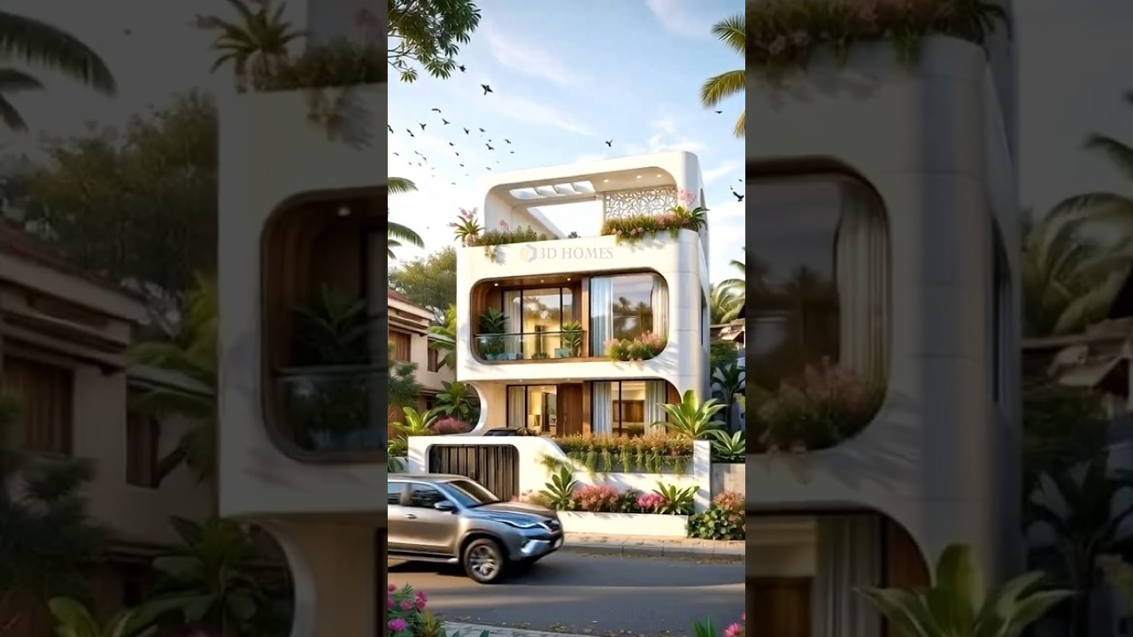 Empty Plot → Luxury Home in Seconds? | 25x45 |  Secret 2D to 3D Magic Revealed!🔥