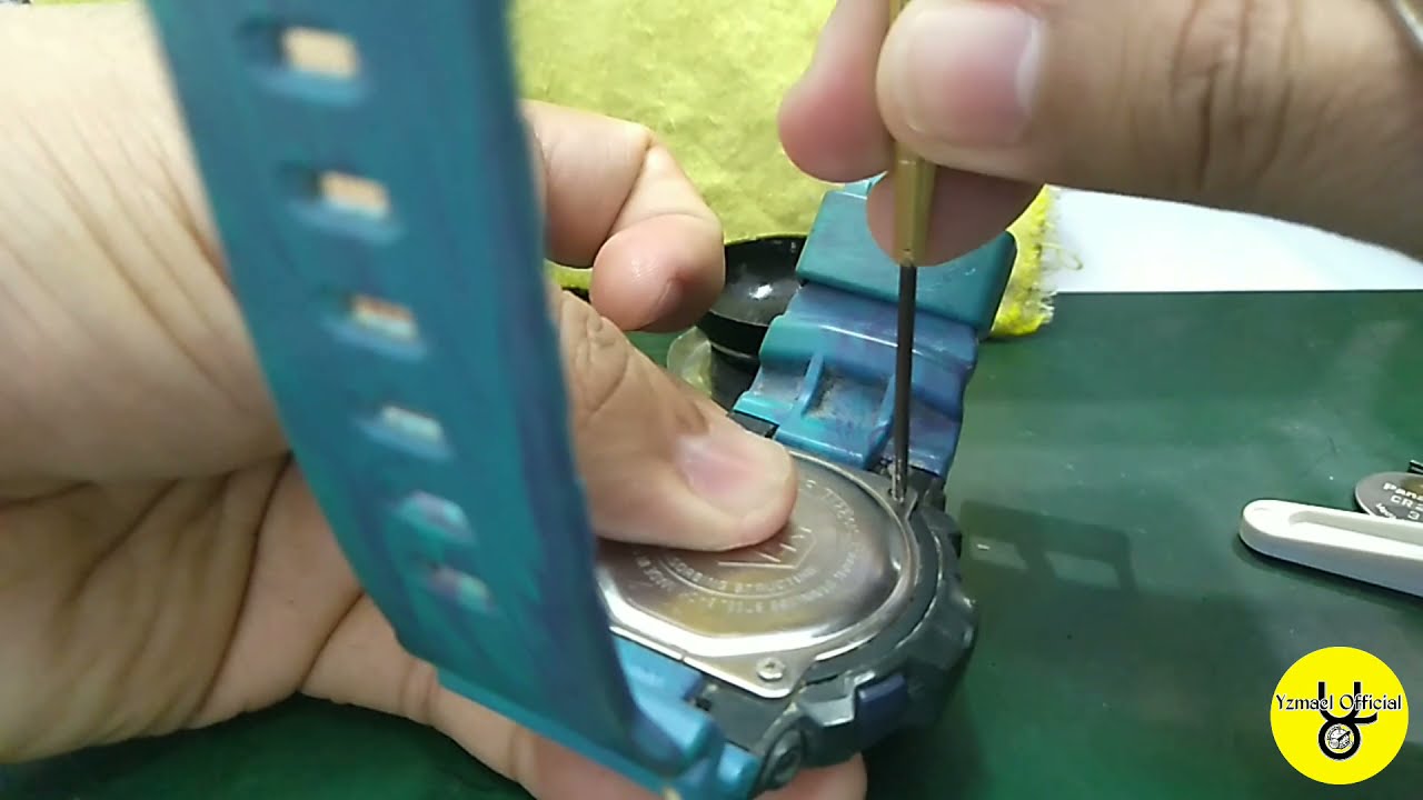 G-Shock GLS-8900AR how to change battery