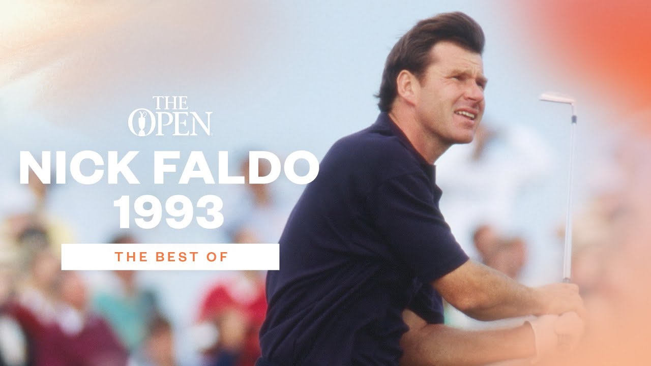 Sir Nick Faldo Competing For His Fourth Open Championship in 1993 | Best Of