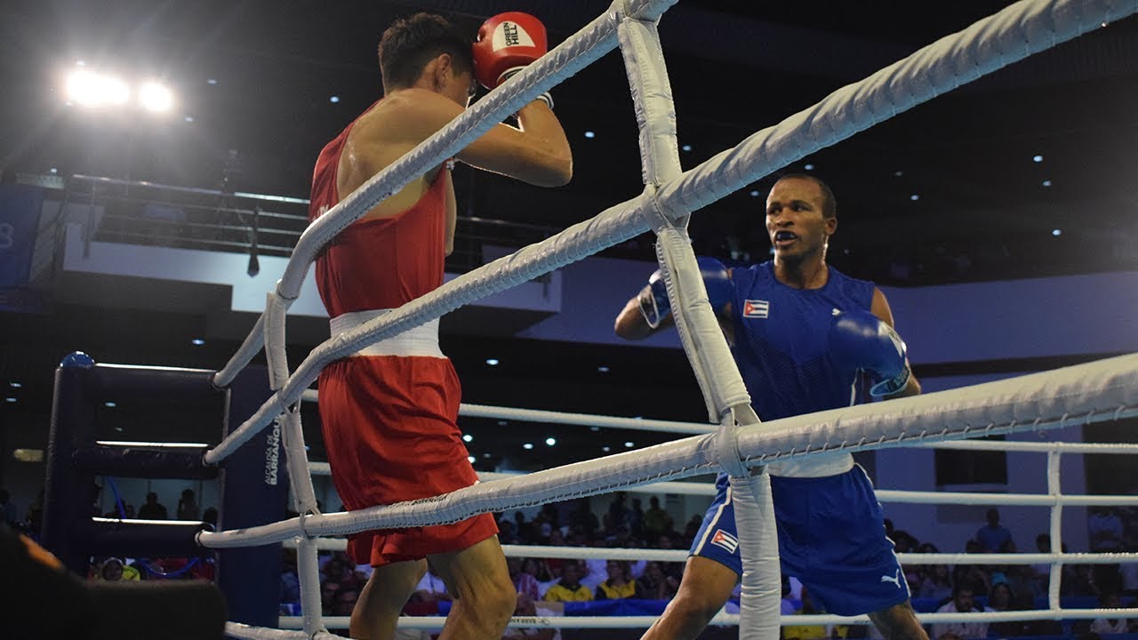 G.Mendoza(NCA)vs L.Alvarez Estrada(CUB)-M-Juegos Centroamericanos y Del Caribe Barranquilla 2018