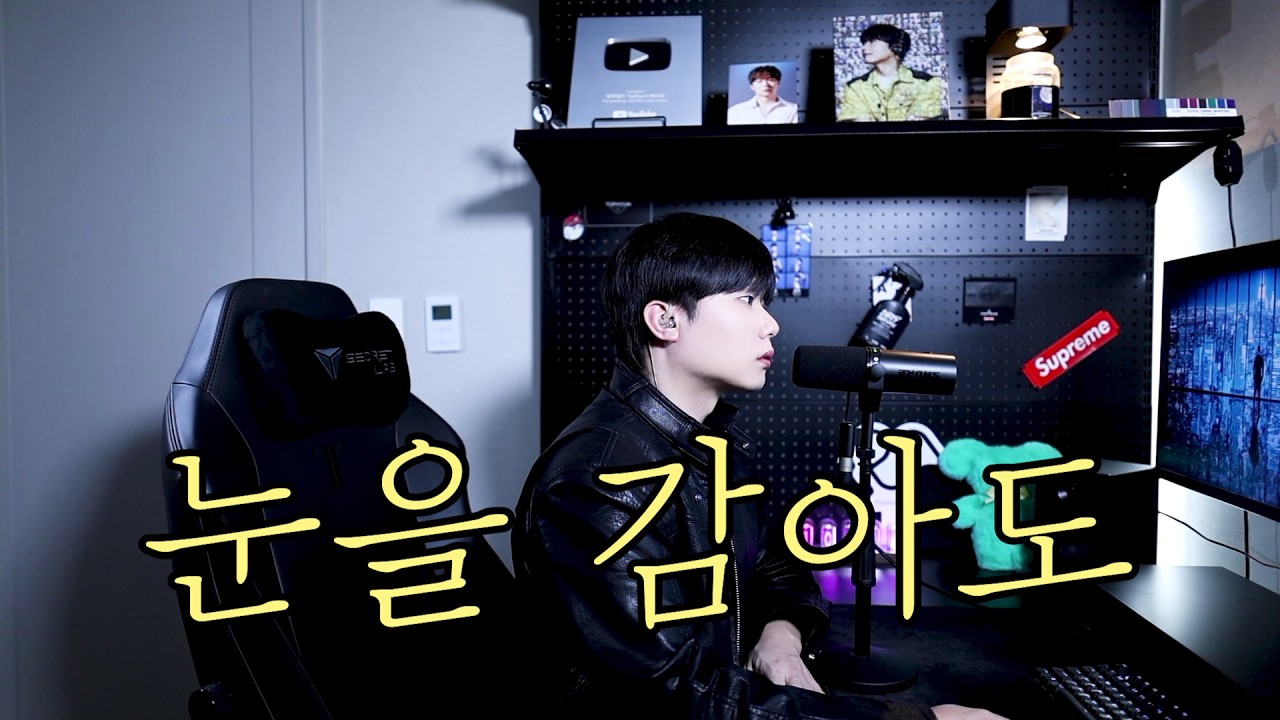 눈을 감아도 Cover by 탑현 (순순희(지환), 성유빈)
