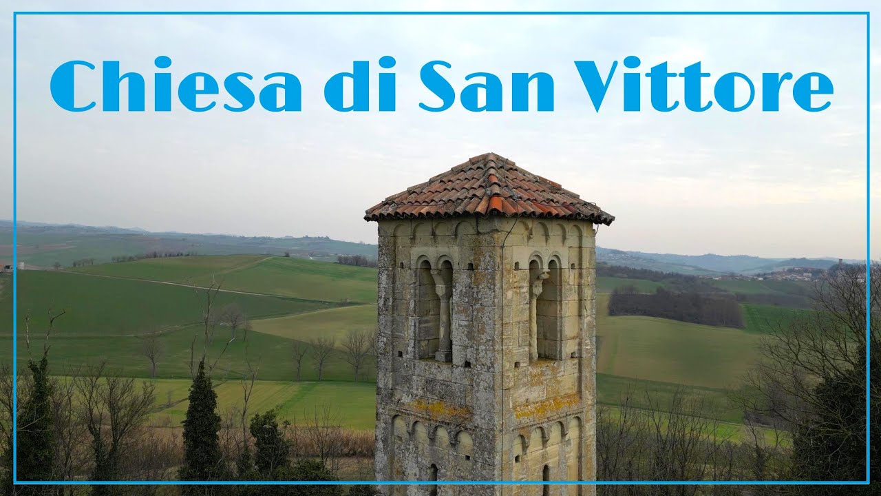 Chiesa romanica dei Santi Vittore e Corona (At)- Romanesque Church of Saints Vittore and Corona (At)
