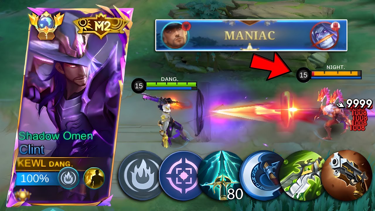 SORRY META MOSKOV!!💀 MY CLINT SUPER BURST DAMAGE BUILD WILL TOTALLY DESTROY YOU!! ( MUST TRY! )