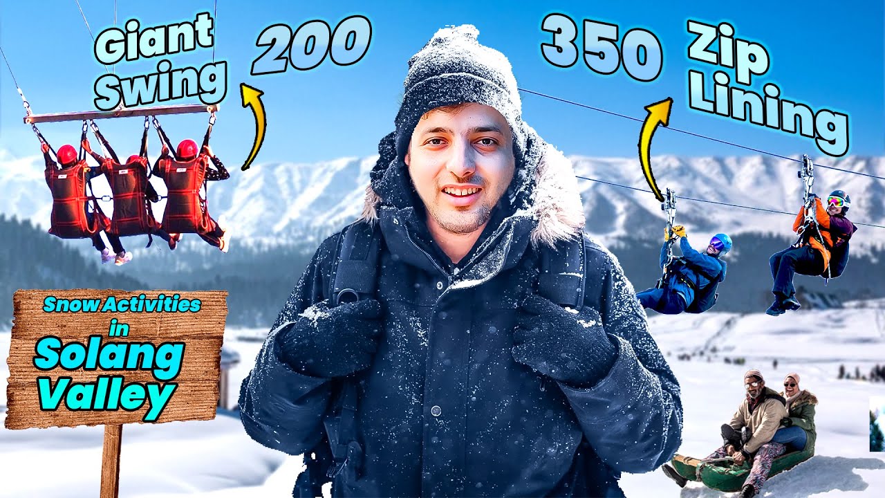 Solang valley activities price | Solang valley Manali tour guide | Solang valley latest video