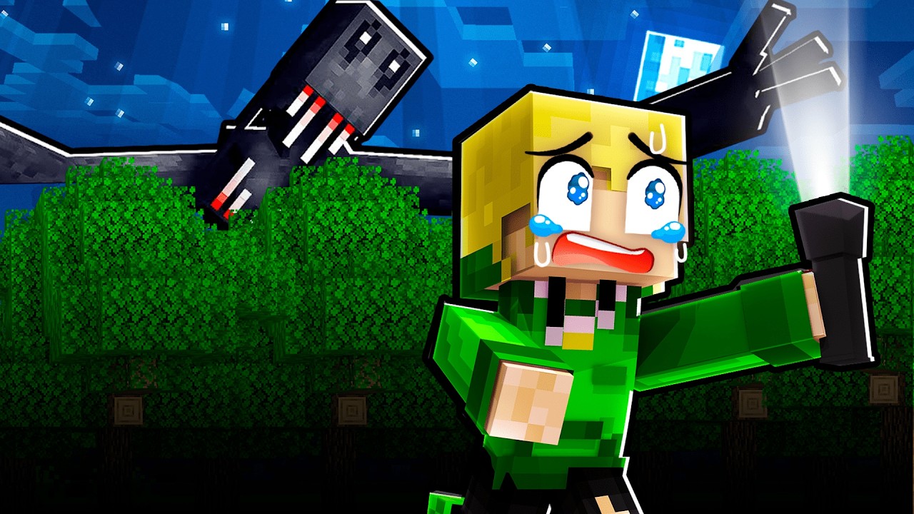 JAGEN Op Het ENGSTE MONSTER In Minecraft!