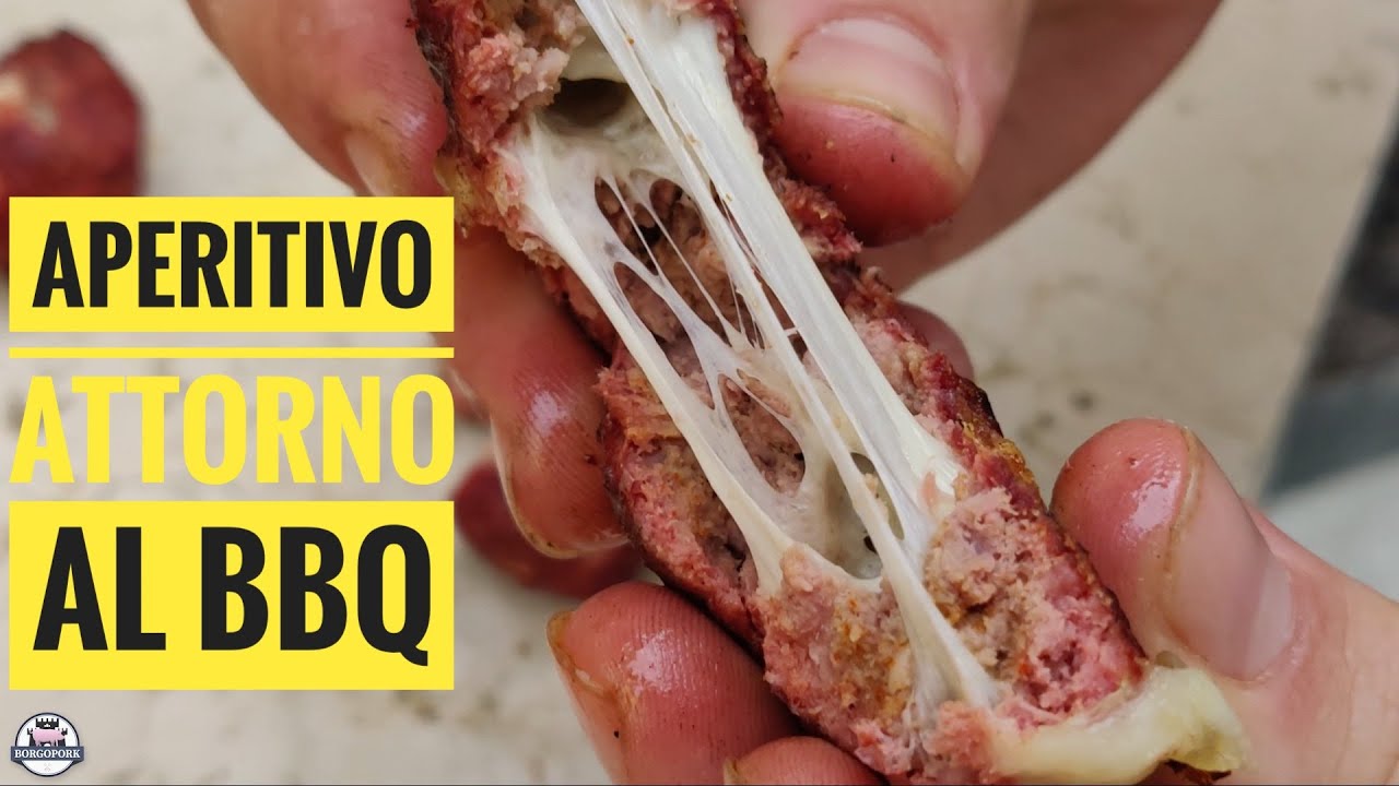 APERITIVO VELOCE AL BBQ - WEBER MT57 - BORGOPORK