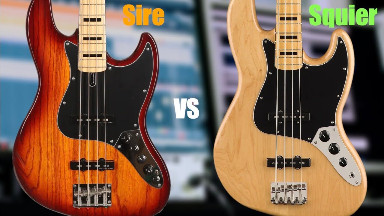 SIRE против SQUIER! Лучшая бюджетная бас-гитара?