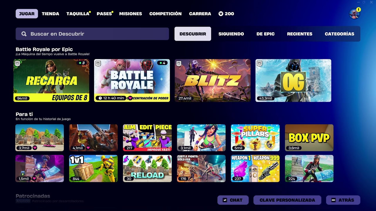 Jugando a un juego sorpresa
