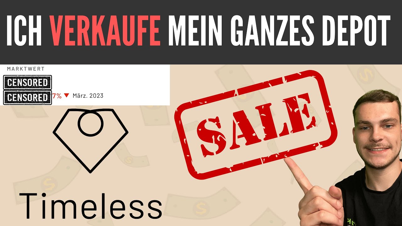 Darum VERKAUFE ich mein gesamtes 5.000€ TIMELESS DEPOT 💸 | Youth Financials