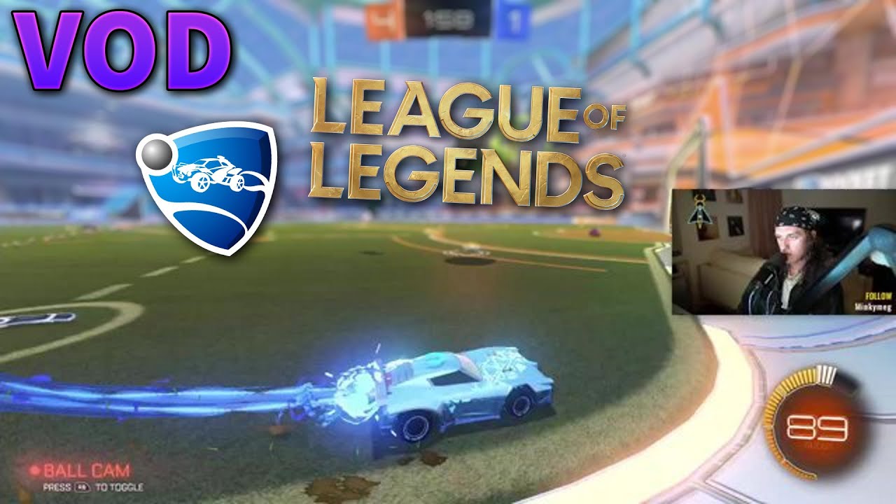 playing arcane? AND car soccer!