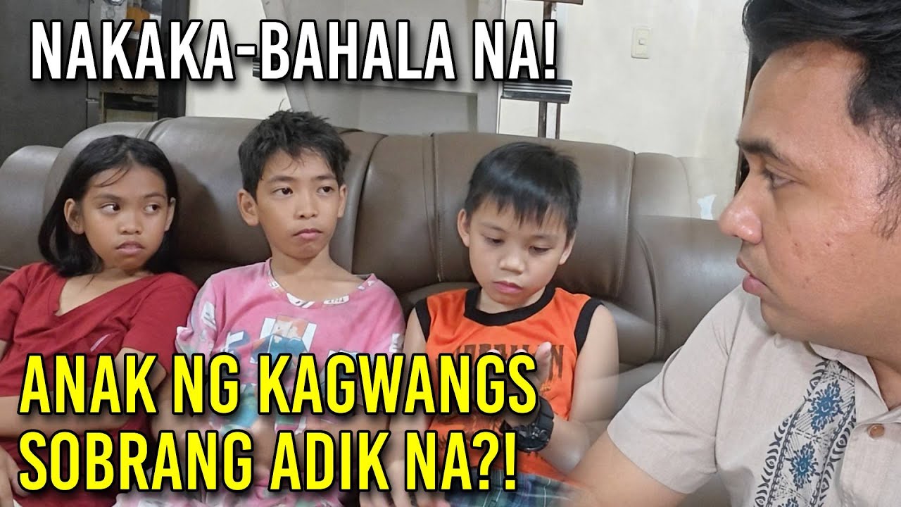 NAKO PO! ANAK NG KAGWANGS SOBRANG ADIK NA?! NAKAKABAHALA NA ITO..