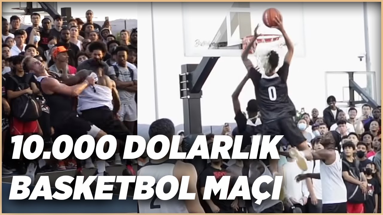 YOUTUBE'un EN İYİ 2 TAKIMI 10.000$ İÇİN BASKETBOL MAÇI YAPIYOR! Ballislife East vs West Maçına Tepki