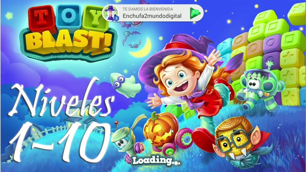 Toy Blast - Presetación, tutorial y niveles 1-10 - Gameplay