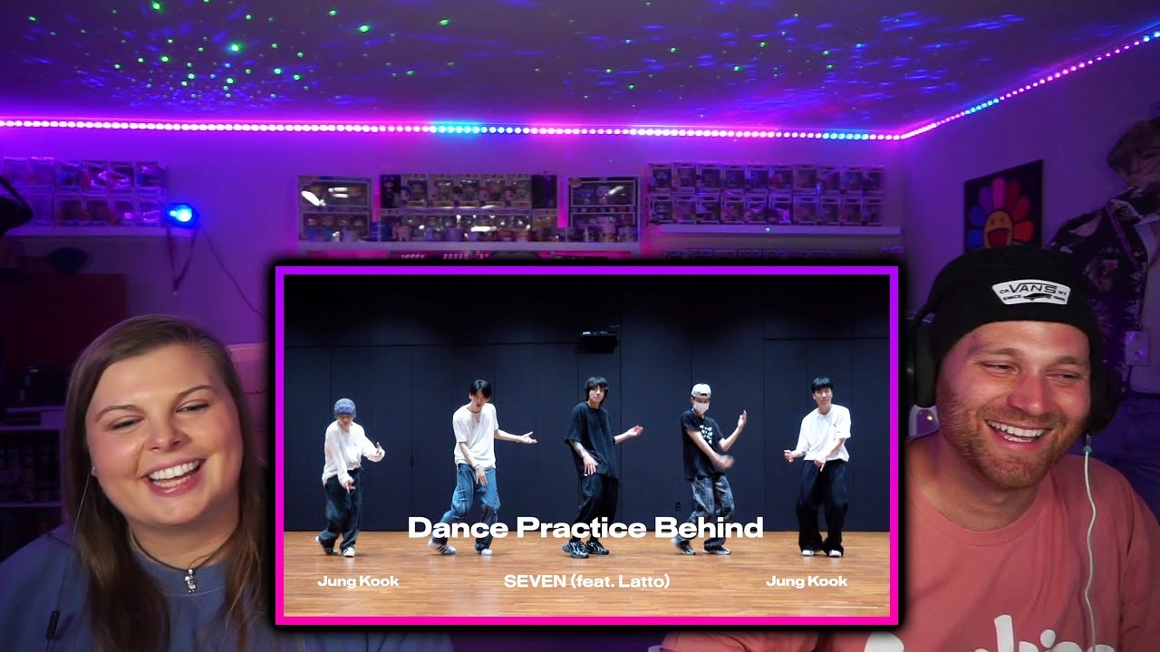 정국 (Jung Kook) ‘Seven (feat. Latto)’ Dance Practice Behind | Reaction