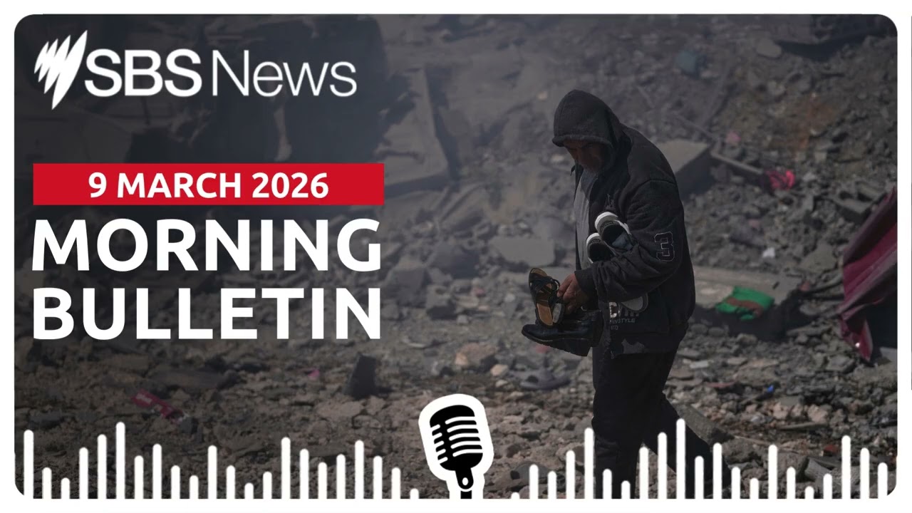 Iran and Israel exchange fresh attacks | Morning News Bulletin 9 March 2026